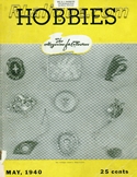 Rene Lalique Catalog - Magazine: Hobbies Magazine, May 1940 contains article titled Glass and China Rene Lalique: A Pre-War Magazine - Catalog Partly or Fully About Rene Lalique