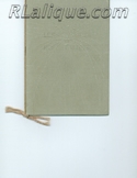 Rene Lalique Catalogue Book Document: Les Verreries De Rene Lalique Noel 1933 - Rene Lalique Company Original Dcoument Book or Catalogue For Sale