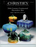 Rene Lalique in Auction Catalogue For Sale: Christie's South Kensington 20th Century Continental Decorative Arts Friday 9 April 1999 at 10:30 a.m.