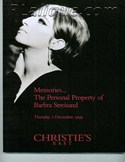 Rene Lalique in Auction Catalogue For Sale: Christie's East Memories... The Personal Property of Barbara Streisand Thursday 2 December 1999