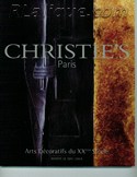 Rene Lalique in Auction Catalogue For Sale: Christie's Paris Arts Decoratifs du XXeme Siecle Mardi 18 Mai 2004