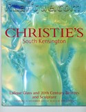 Lalique Auction Catalogue For Sale: Christie's South Kensington Lalique Glass and 20th Century Bronzes and Sculpture Thursday 14 November 2002 At 10.30 A.M. And 2.00 P.M.