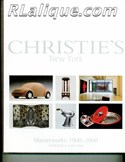 Rene Lalique in Auction Catalogue For Sale: Christie's New York Masterworks: 1900-2000 Thursday 8 June 2000
