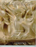 Lalique Auction Catalogue For Sale: South Kensington Lalique Wednesday 14 May 2008 at 2.00 pm Christie's