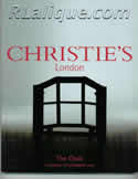 Decorative Arts - Art Nouveau - Art Deco Auction Catalogue - Book - Magazine For Sale: Christie's London The Chair Thursday 9 November 2000: A Post War Auction Catalog - Book - Magazine