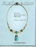 Decorative Arts - Art Nouveau - Art Deco Auction Catalogue - Book - Magazine For Sale: Amsterdam Jewellery And Watches Tuesday 21 March 2006 Christie's: A Post War Auction Catalog - Book - Magazine