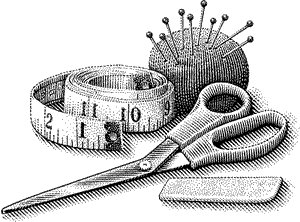 Picture of Various Items Used To Make Alterations