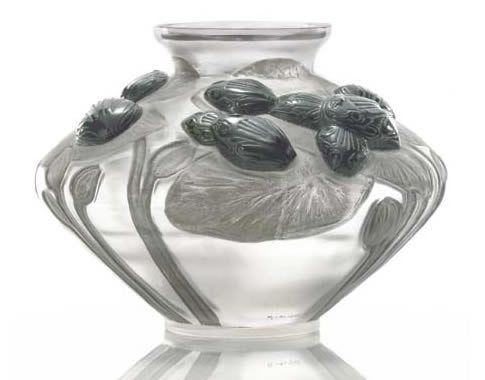 Rene Lalique Grenouilles Vase Cleveland Museum of Art