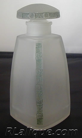 R Lalique Perfume Bottle Fleurettes