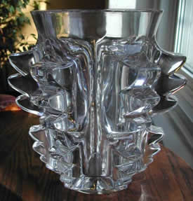 Lalique Agadir Vase