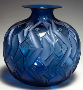 Rene Lalique Susan Havilland Lalique Design Penthievre Vase