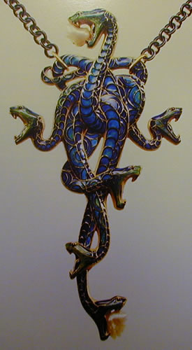Rene Lalique Jewelry Serpent Brooch