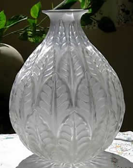 Rene Lalique Vase Malesherves