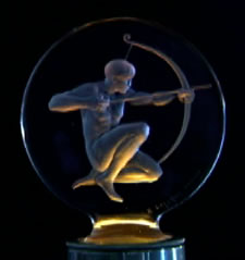 Rene Lalique Car Mascot Archer