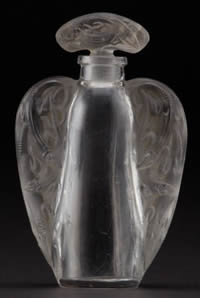 Rene Lalique Perfume Bottle Lezards