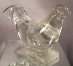 Rene Lalique Fountain Element Pigeon