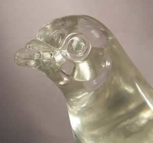 Rene Lalique Fountain Element Pigeon