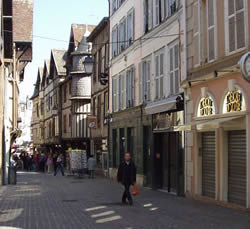 Troyes France Street Scene