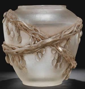 Rene Lalique Cire Perdue Vase