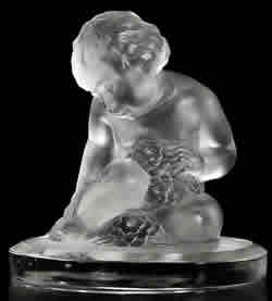 Rene Lalique Enfants Statue at Christies December 9th in London at South Kensington