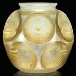 Rene Lalique Picardie Vase