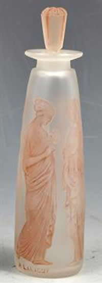 Rene Lalique Ambre Antique Perfume Bottle For Coty