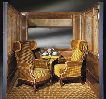 Rene Lalique Panels For An Orient Express Train Compartment
