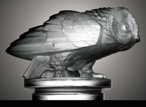 Rene Lalique Hibou Car Mascot