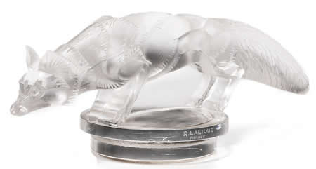 Rene Lalique Renard Fox Car Mascot