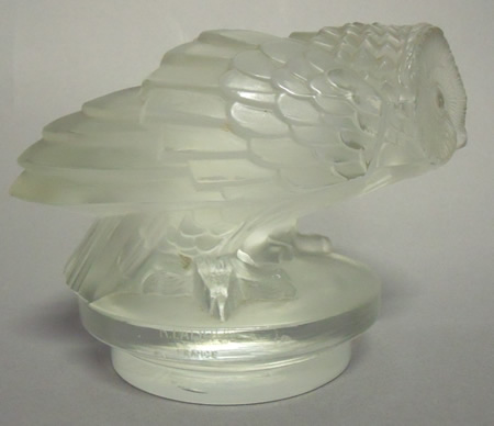 Rene Lalique Hibou Owl Car Mascot