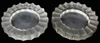 R. Lalique Jamaique Ashtrays