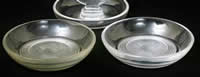 R. Lalique Sainte-Odile Ashtrays With A Modern Crystal Ashtray