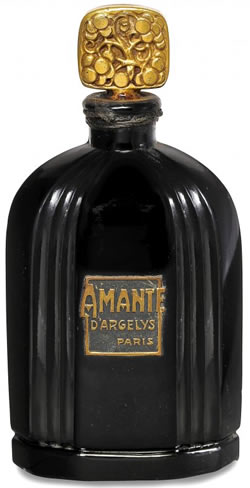 D'Argelys Amante Perfume Bottle Made by H. Saumount Glassworks