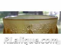 R Lalique Rampillon Vase